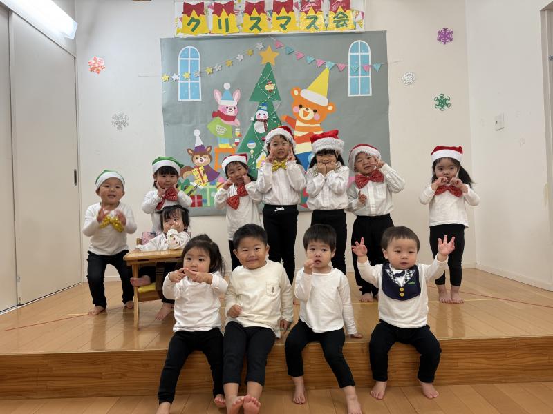 ＜クリスマス会を行ないました＞