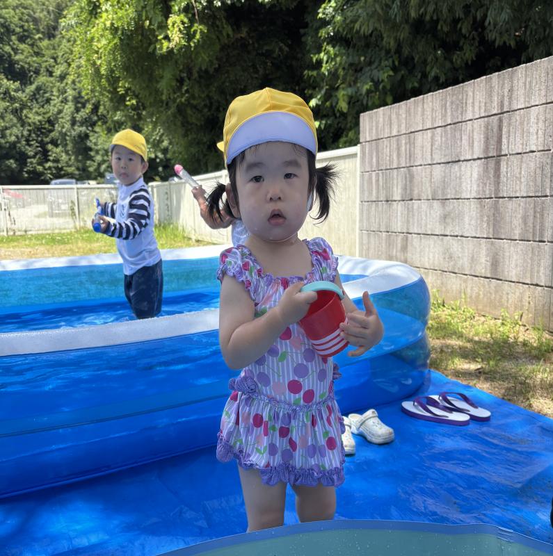 『夏を満喫しています』